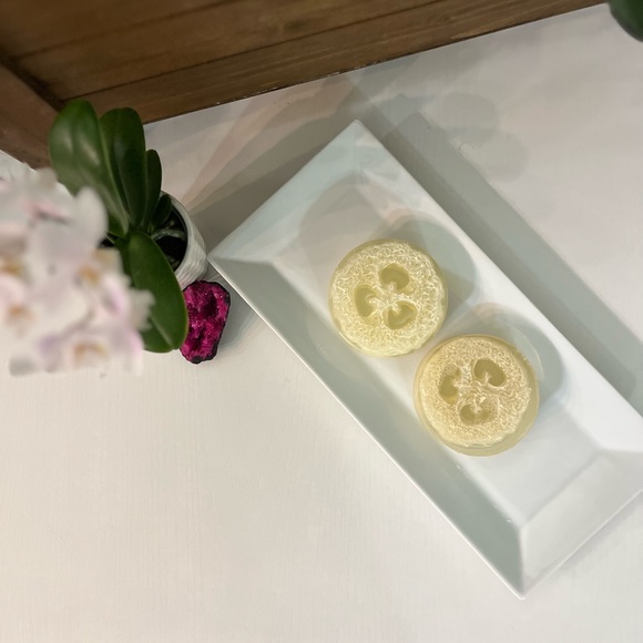 HAND CRAFTED Loofah Bar Soap - MAPLE - Picture 2 of 3